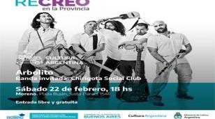 Arbolito se presentar&aacute; este fin de semana en Moreno