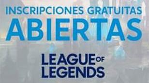 Inscripci&oacute;n al torneo League of Legends