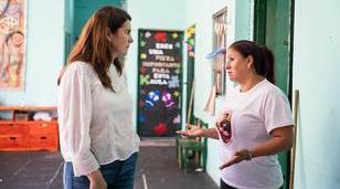 Mariel Fern&aacute;ndez recorri&oacute; espacios comunitarios y cooperativos en Esteban Echeverr&iacute;a