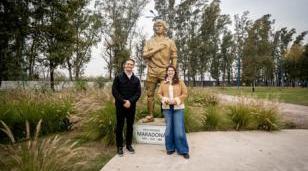 Mariel Fern&aacute;ndez recibi&oacute; al intendente de San Vicente para compartir experiencias de gesti&oacute;n
