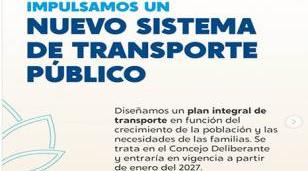 Fin del monopolio del transporte en Moreno