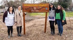 Mariel Fern&aacute;ndez recorri&oacute; la Primaria N.&ordm; 49 tras las obras