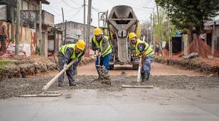 Obras de infraestructura vial en Trujui
