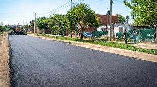 Nuevas obras de asfalto en distintos barrios del distrito