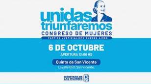 Mariel Fern&aacute;ndez encabeza la convocatoria al Congreso de Mujeres del PJ Bonaerense