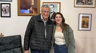  Mariel Fern&aacute;ndez en San Juan: reuniones pol&iacute;ticas, encuentro con estudiantes y un acuerdo entre municipios