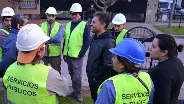El intendente recorrió obras finalizadas en Trujui y Moreno Centro