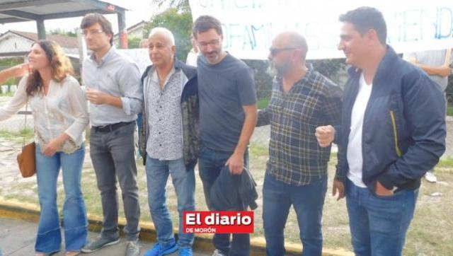Morón: una protesta unió a los principales referentes del peronismo contra Tagliafierro