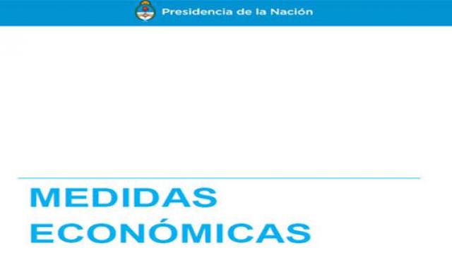 Macri anunció un paquete de medidas económicas a medias