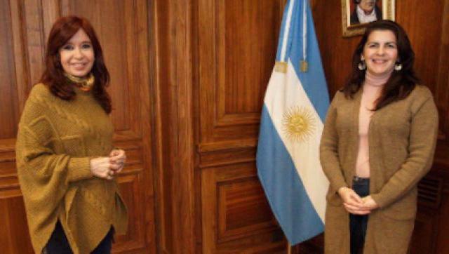 Cristina Fernández de Kirchner recibió a Mariel Fernández