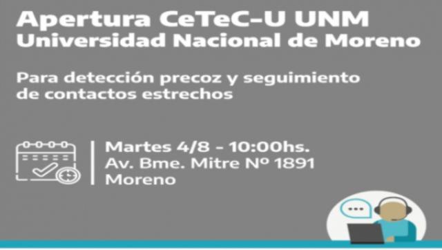 La UNM abre un Centro de Telemedicina COVID UNM (CeTeC-U)