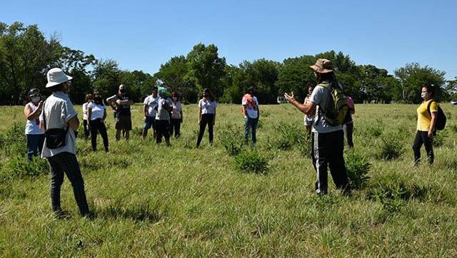 Visita guiada por los terrenos de la futura Reserva Natural Urbana de El Palomar