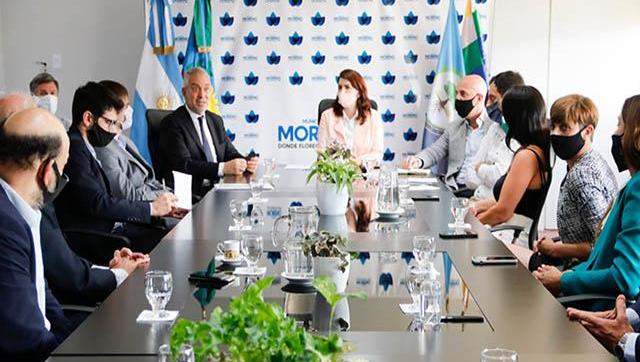 El ministro Alak se reunión con la intendenta de Moreno