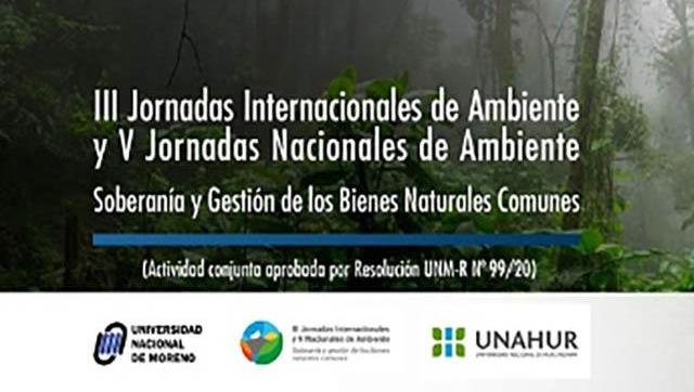 III Jornadas Internacionales de Ambiente y V Jornadas Nacionales de Ambiente 