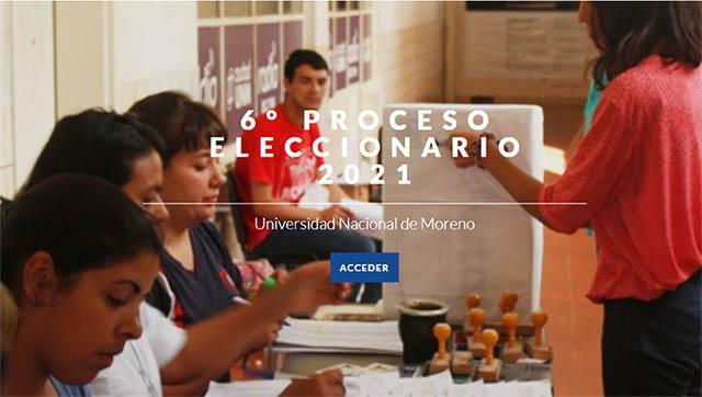 Elecciones en la Universidad Nacional de Moreno