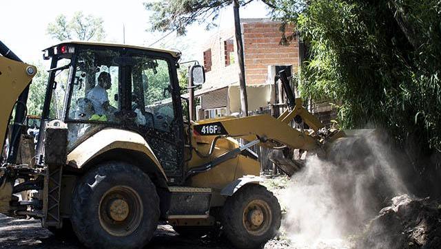 Resumen semanal de obras públicas en Moreno
