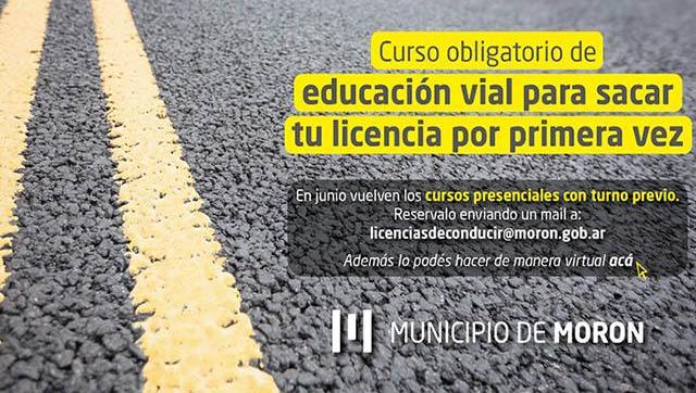 Curso obligatorio de educación vial para sacar la licencia por primera vez