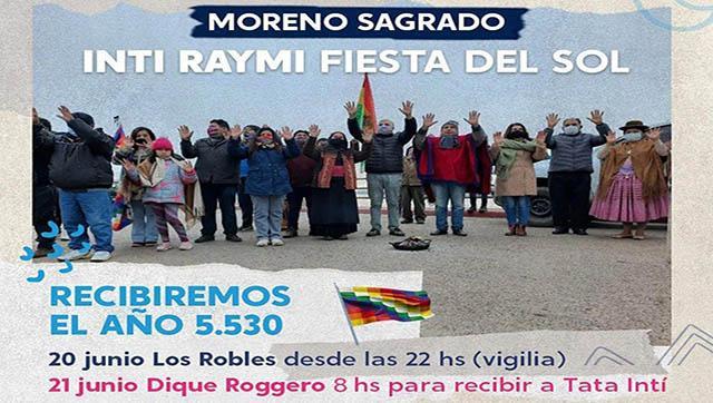 Celebración del Inti Raymi junto al Vicepresidente de Bolivia, David Choquehuanca