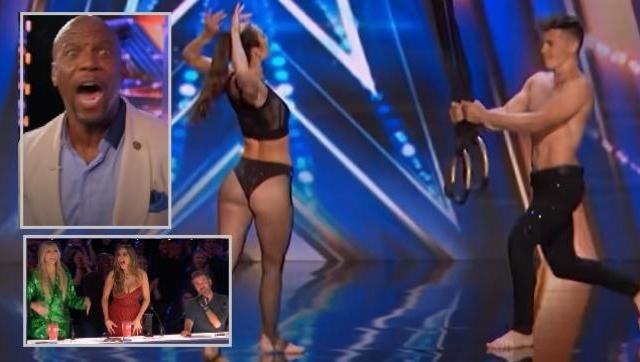 Aplaudidos de pie: Pareja de Morón en America's Got Talent 