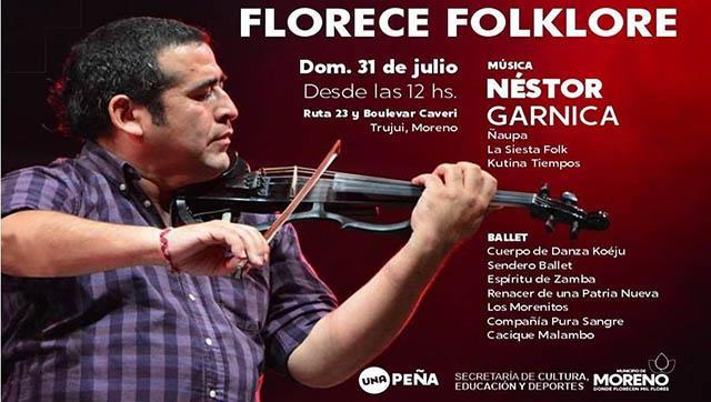 Llega a Trujui una nueva edición de Florece Folklore