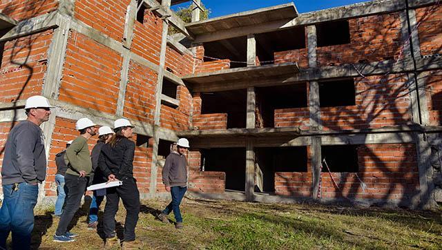 Avanza la construcción de viviendas sociales en Hurlingham