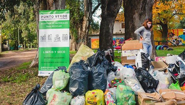 Moreno dispone de más de 250 espacios de recepción de materiales reciclables