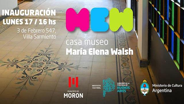 El Municipio inaugura la Casa Museo María Elena Walsh