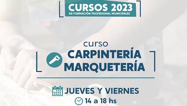 Comenzó la inscripción a los nuevos cursos de formación profesional