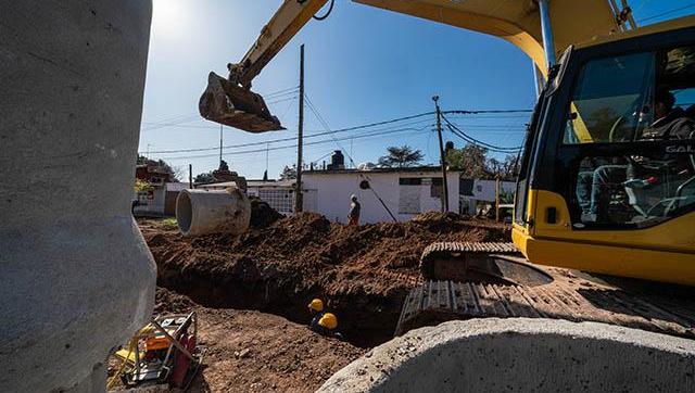 Arrancó la obra de repavimentación de la calle Rubén Darío en La Reja