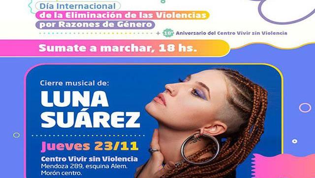 Día Internacional contra la Violencia de Género y 18° Aniversario del Centro Vivir Sin Violencia
