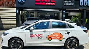 BAIC hace historia en Argentina con el  EU5 CONFORT 100% Eléctrico