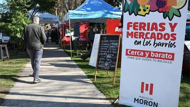 Nuevo cronograma de ferias y mercados en Morón