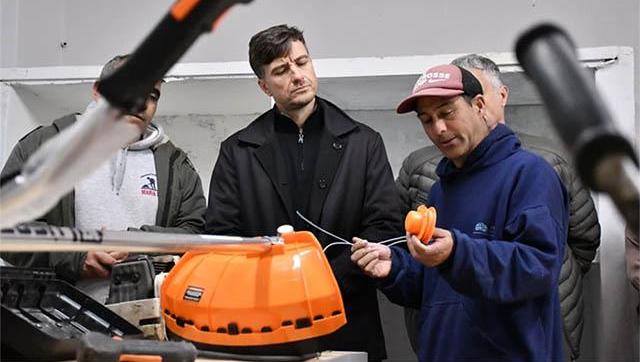 Morón abre Escuela de Oficios en El Palomar: capacitación gratuita en construcción