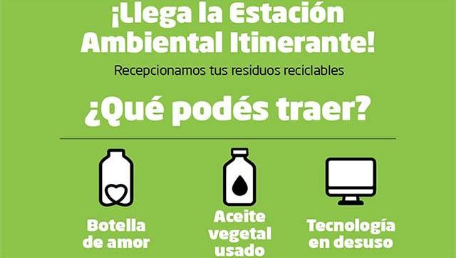 Morón impulsa el reciclaje con la Estación Ambiental Itinerante