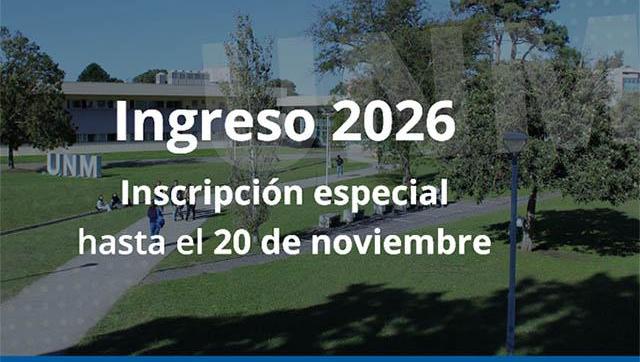 La Universidad Nacionalde Moreno lanza inscripción especial para el ciclo 2026